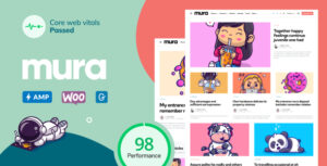 Mura - Chủ đề WordPress dành cho người sáng tạo nội dung