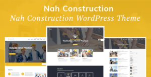 Nah Construction, Xây dựng chủ đề WordPress kinh doanh