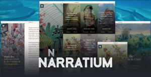 Narratium - Chủ đề WordPress dành cho tác giả