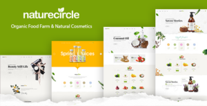 NatureCircle - Chủ đề hữu cơ cho WooC Commerce WordPress
