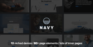 Navy - Chủ đề WordPress dành cho doanh nghiệp đa mục đích, đa khái niệm