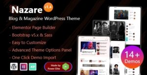 Nazare - Chủ đề WordPress cho Blog & Tạp chí Elementor