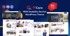 Ncare - Chủ đề WordPress về Dịch vụ Người khuyết tật NDIS