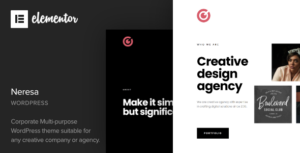 Neresa - Chủ đề WordPress của Elementor