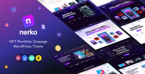 Nerko - Chủ đề WordPress danh mục đầu tư NFT