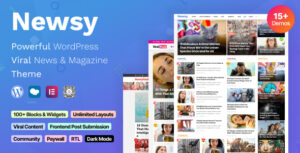 Newsy - Chủ đề WordPress & Tạp chí Viral