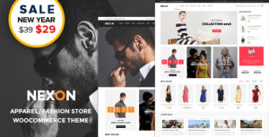 Nexon - Chủ đề WordPress đáp ứng đa năng của Cửa hàng quần áo WooC Commerce