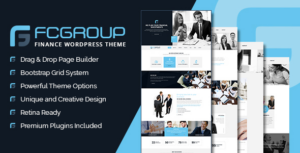Nhóm tài chính - Chủ đề WordPress doanh nghiệp