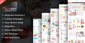 Niềm đam mê - Chủ đề WordPress WooC Commerce Handmade & Craft