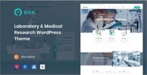 Ninedok - Chủ đề WordPress dành cho phòng thí nghiệm và nghiên cứu