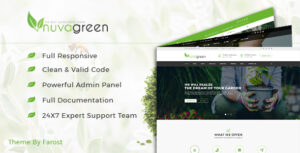 NuvaGreen - Chủ đề WordPress về Cảnh quan & Làm vườn