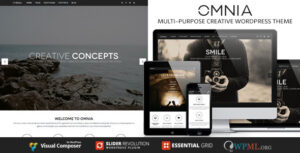 OMNIA - Chủ đề WordPress sáng tạo, đa năng