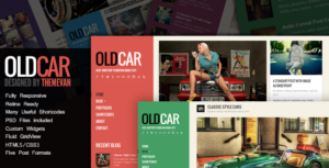 OldCar - Chủ đề WordPress dạng lưới và blog đáp ứng