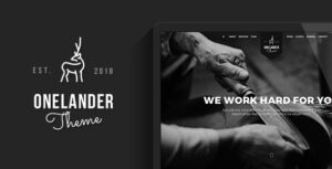 OneLander | Chủ đề WordPress trang đích sáng tạo