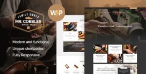 Ông Thợ Sửa Giày | Chủ đề WordPress sửa giày & đóng giày tùy chỉnh