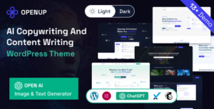 Openup - Người viết nội dung AI & Chủ đề WordPress ứng dụng AI