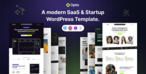 Optix - SaaS & Chủ đề WordPress khởi nghiệp