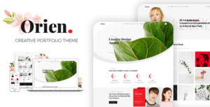 Orien - Chủ đề WordPress danh mục đầu tư sáng tạo