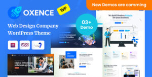 Oxence - Chủ đề WordPress của Cơ quan thiết kế web Elementor