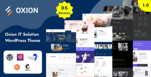 Oxion - Chủ đề WordPress về Giải pháp và Dịch vụ CNTT