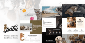 Pabu – Chủ đề WordPress về động vật và thú cưng