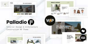 Palladio | Chủ đề WordPress Thiết kế & Kiến trúc Nội thất
