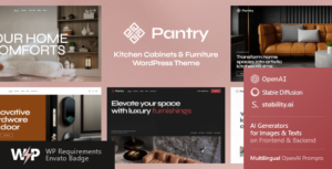 Pantry — Tủ bếp & Nội thất Chủ đề WordPress