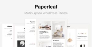 Paperleaf - Theme WordPress tối giản đa năng