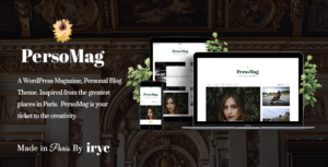PersoMag - Chủ đề WordPress dành cho blog cá nhân