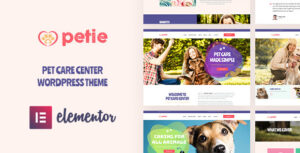 Petie - Chủ đề WordPress về Trung tâm Chăm sóc Thú cưng & Thú y
