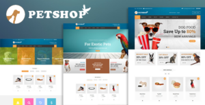 Petshop: Một chủ đề WooC Commerce sáng tạo