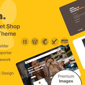Petxon - Chủ đề WordPress về Chăm sóc thú cưng & Cửa hàng thú cưng
