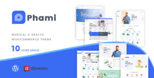 Phami – Chủ đề WordPress WooC Commerce về Y tế & Sức khỏe