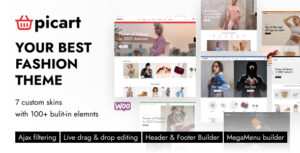 Picart - Chủ đề WordPress WooC Commerce dành cho cửa hàng thời trang