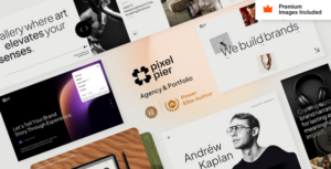 Pixelpiernyc - Chủ đề WordPress dành cho người làm nghề tự do của Cơ quan sáng tạo danh mục đầu tư