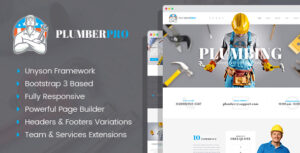 PlumberPlus - Chủ đề WordPress về dịch vụ siêng năng