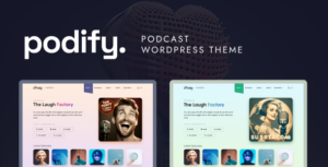 Podify - Chủ đề Podcast WordPress