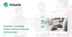 Pogon - Chủ đề WordPress dành cho doanh nghiệp và tài chính