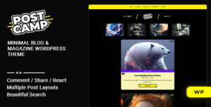 Postcamp - Chủ đề WordPress và blog cá nhân