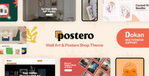 Postero - Chủ đề nghệ thuật treo tường & Poster WooC Commerce