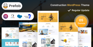 Prefab - Chủ đề WordPress xây dựng + RTL
