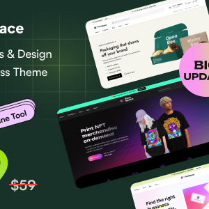 PrintSpace - Dịch vụ in ấn & Thiết kế trực tuyến Chủ đề WordPress WooC Commerce
