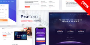 ProCoin - Chủ đề WordPress về ICO & tiền điện tử