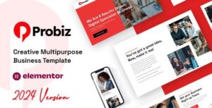 Probiz - Chủ đề WordPress dành cho doanh nghiệp và kinh doanh đa năng