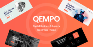 Qempo - Chủ đề WordPress về dịch vụ đại lý kỹ thuật số