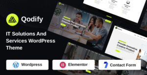 Qodify - Chủ đề WordPress Dịch vụ và Giải pháp CNTT