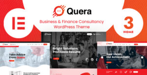 Quera – Chủ đề WordPress tư vấn kinh doanh