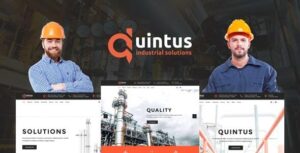 Quintus - Chủ đề WordPress Công nghiệp & Kỹ thuật