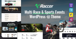 Racer - Chủ đề WordPress về cuộc đua & sự kiện thể thao