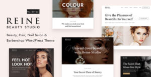 Reine - Chủ đề WordPress về Salon & Spa với tính năng đặt lịch hẹn
